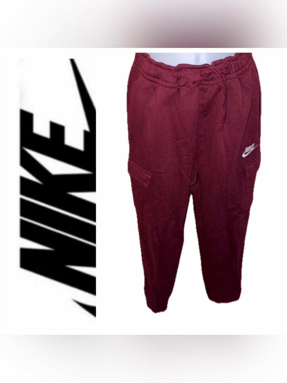 Boy’s Nike Maroon Cargo Joggers